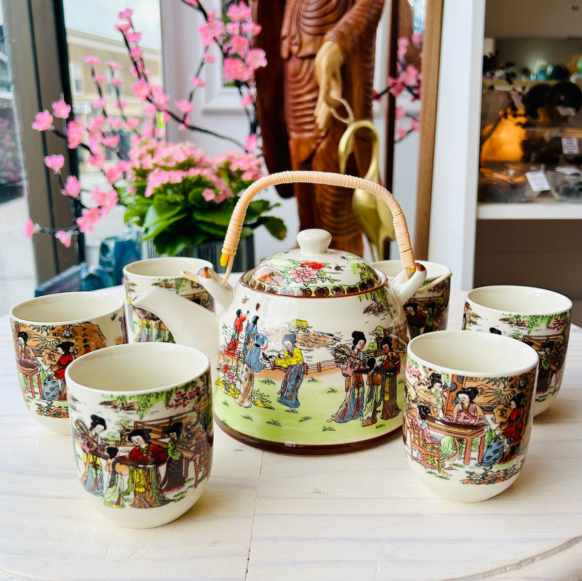 Gathering Geji Tea Set – The Garden of Light