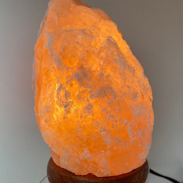 Gentle Glow Salt Lamp (Orange Himalyan Salt)