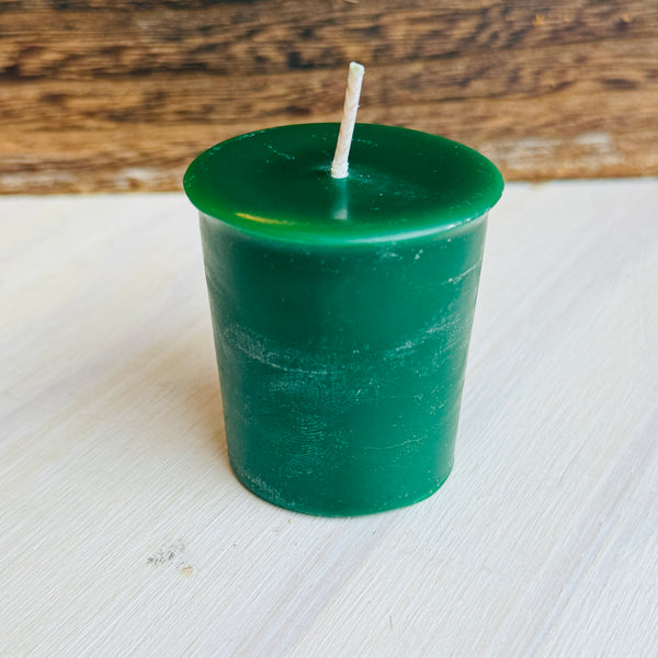 Green Beeswax Votive