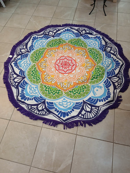 Circular Chakra Mandala