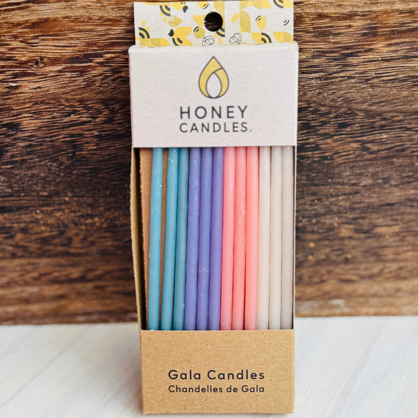 Pastel Gala Candles