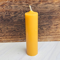 6" Beeswax Column Candle