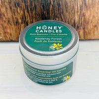 Kootenay Forest Beeswax Candle