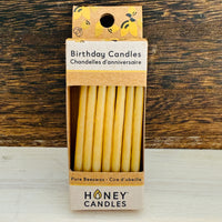 Birthday Beeswax Candles