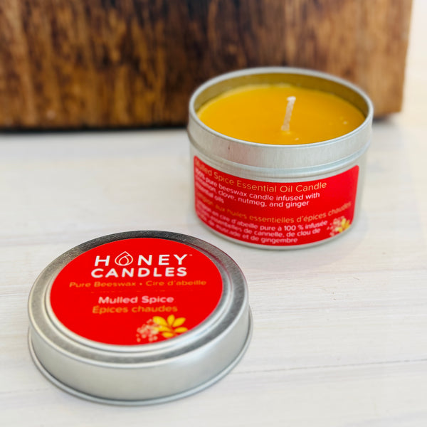 Mulled Spice Beeswax Candle