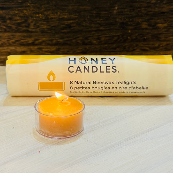 8-pack Beeswax Tealights