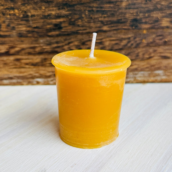 Natural Beeswax Votives