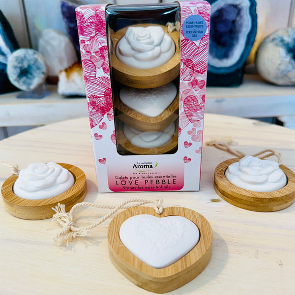 Stone Essential Oil Diffuser (Love Pebble)