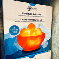 Himalayan Salt Lamp with Massage Balls