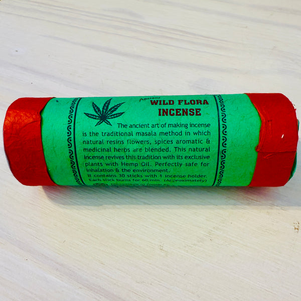 Wild Flora (Hemp) Tibetan Incense