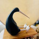 Wooden Kiwi Bird (Black)