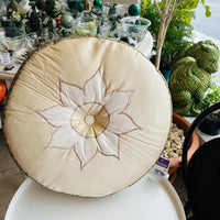 White Lotus Meditation Cushion