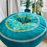 Turquoise Pune Meditation Cushion