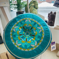 Turquoise Pune Meditation Cushion