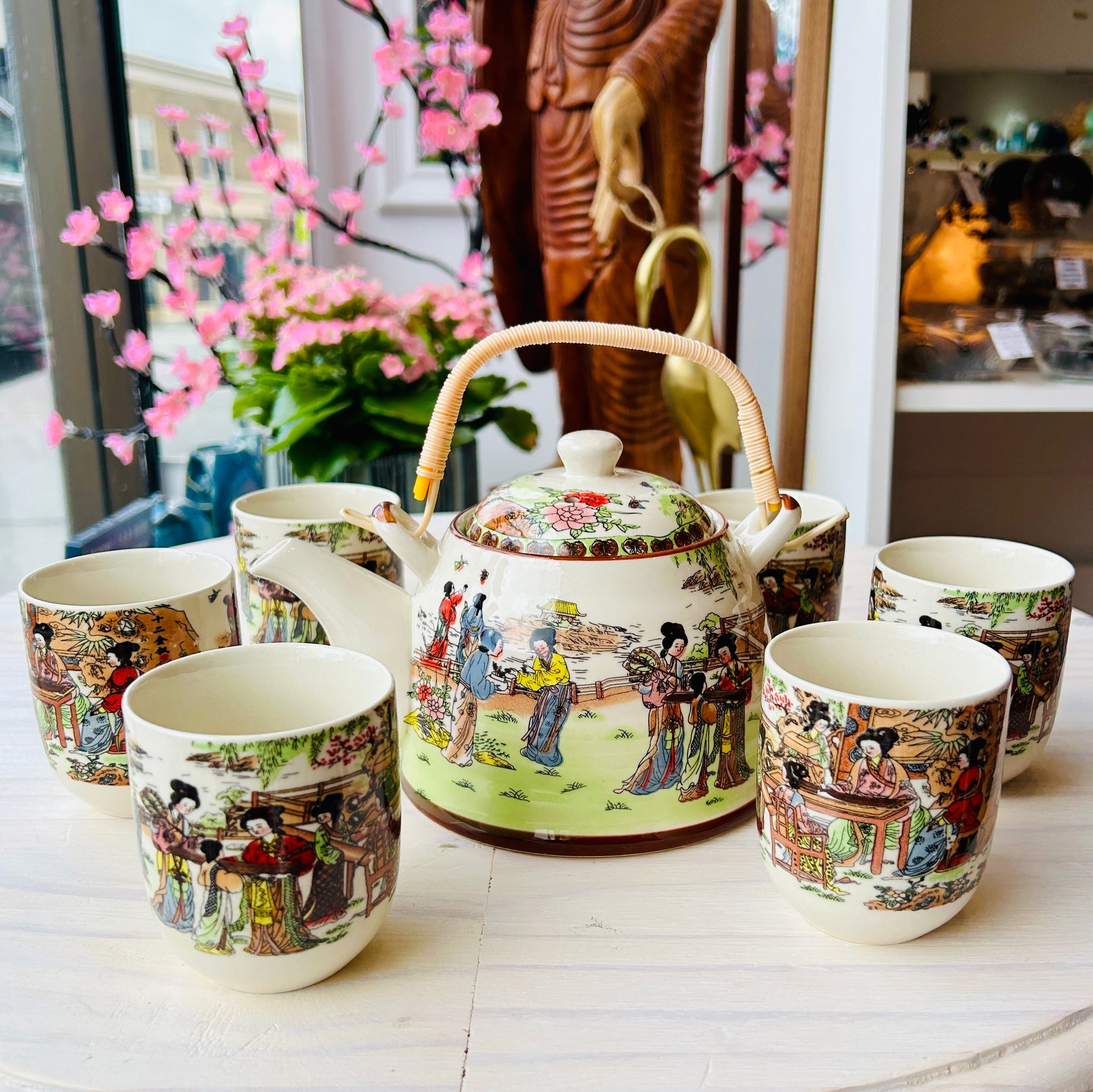 Gathering Geji Tea Set – The Garden of Light