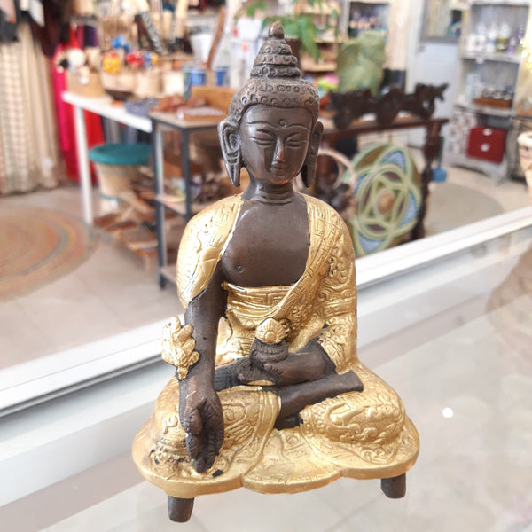 Medicine Buddha in Bronze