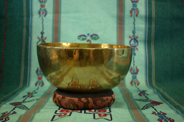 Shiny-Brass Singing Bowls