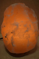 Gentle Glow Salt Lamp (Orange Himalyan Salt)