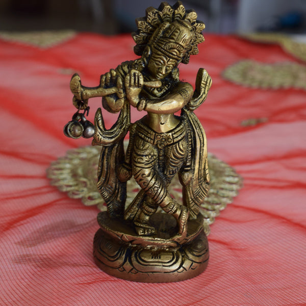 Krishna in Bronze