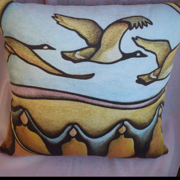 Decorative Pillows featuring Indigenous Artwork