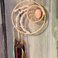 Rose Quartz Dream Catcher