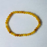 Yellow Jade Mala Bracelet