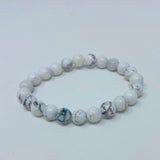 Howlite Mala Bracelet