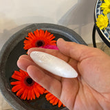 Selenite Flower-of-Life Palmstone