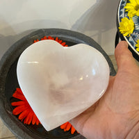 Selenite Heart Bowl