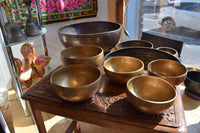 Matte-Brass Singing Bowls
